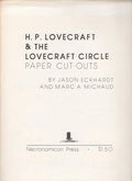 H. P. Lovecraft & The Lovecraft Circle Paper Cut-Outs by Eckhardt & Michaud