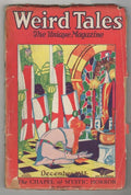 Weird Tales Dec 1928 Hugh Rankin Cvr; George F. Eliot; RE Howard; Derleth; Quinn