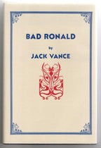 Bad Ronald by Jack Vance (First Edition) Signed, Limited