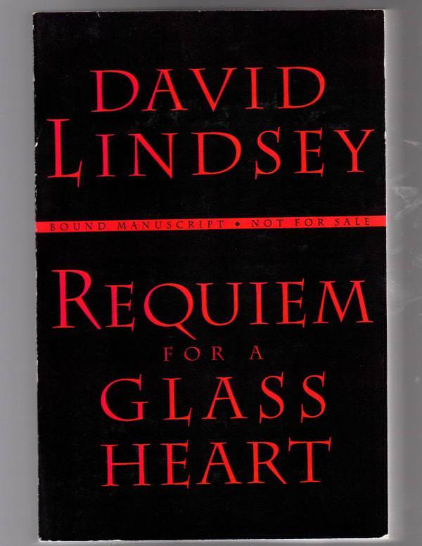 Requiem for a Glass Heart by David Lindsey Signed