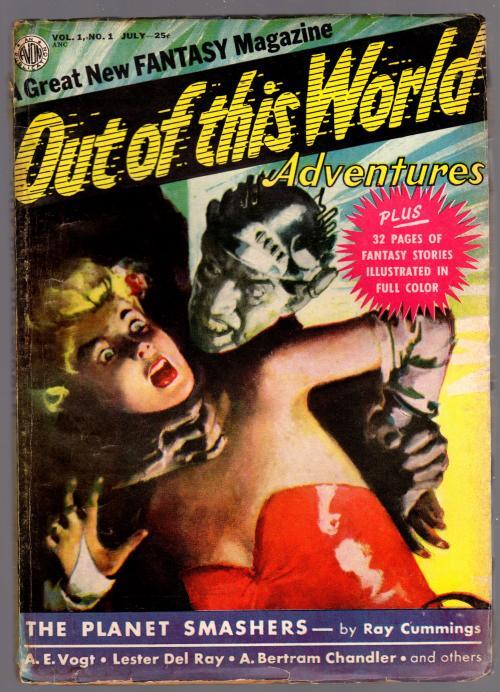 Out of this World" July 1950  #1 Full  Color Joe Kubert Golden age Comics