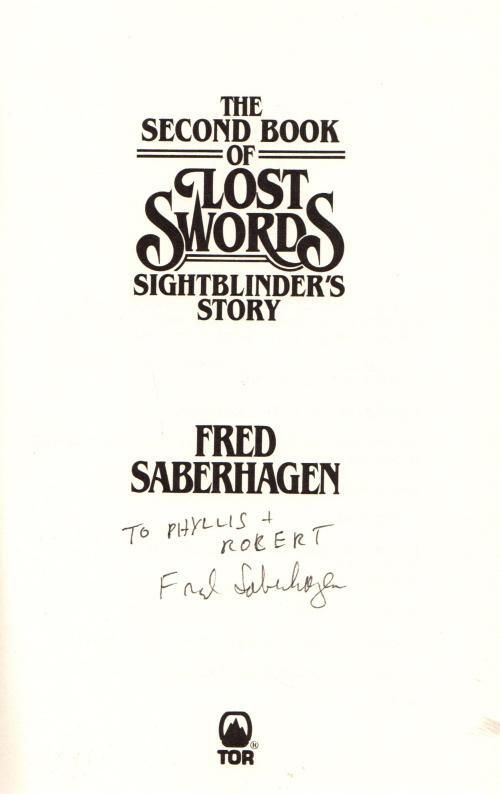 Book of the Lost Swords Series (Complete 8 Volume Set, First) Signed