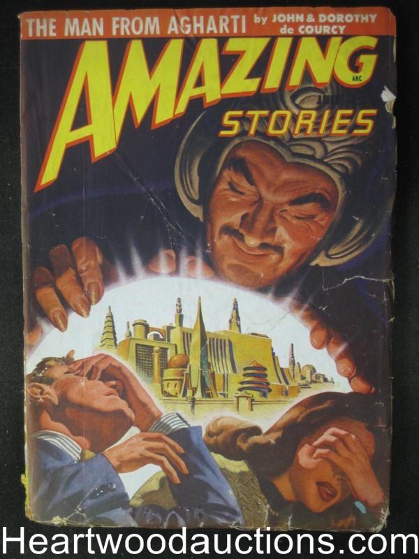 Amazing Stories Jul 1948 Arnold Kohn Cvr