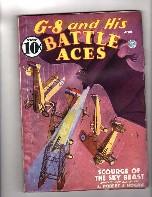 G-8 Battle Aces Apr 1936 Robert J. Hogan, Frederick Blakeslee