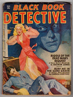 Black Book Detective Mar 1949 Carroll John Daly; Belarski Cvr - Pulp