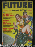 Future May  1950 #1  Earle K. Bergey cover;