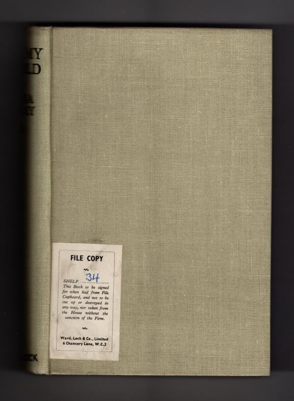 All My World by Diana Ridley (First Edition) Ward Lock File Copy