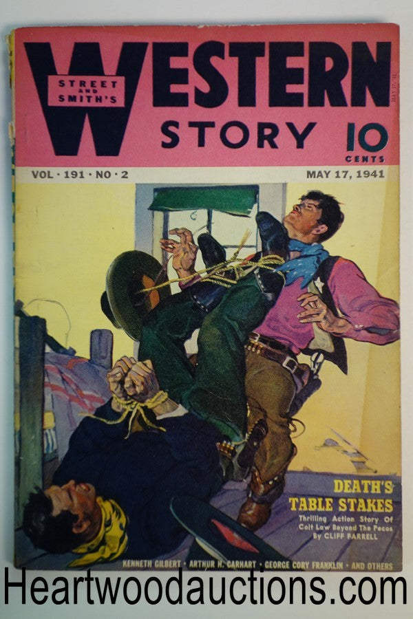 Western Story May 17, 1941 pulp Walker Tompkins