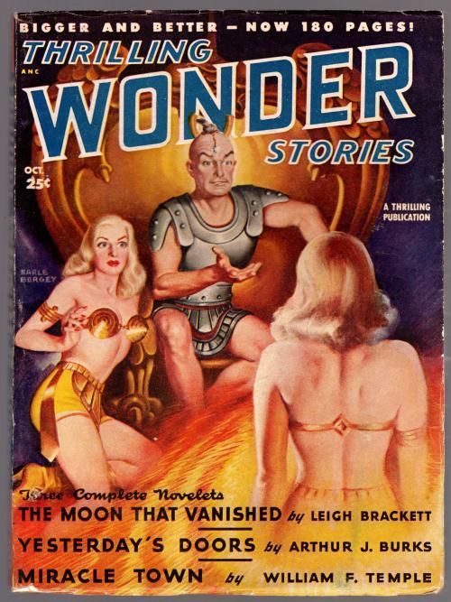 Thrilling Wonder Oct 1948 Ray Bradbury, John D MacDonald - Pulp