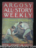 Argosy Jan 28 1922 Victor Rousseau Cover