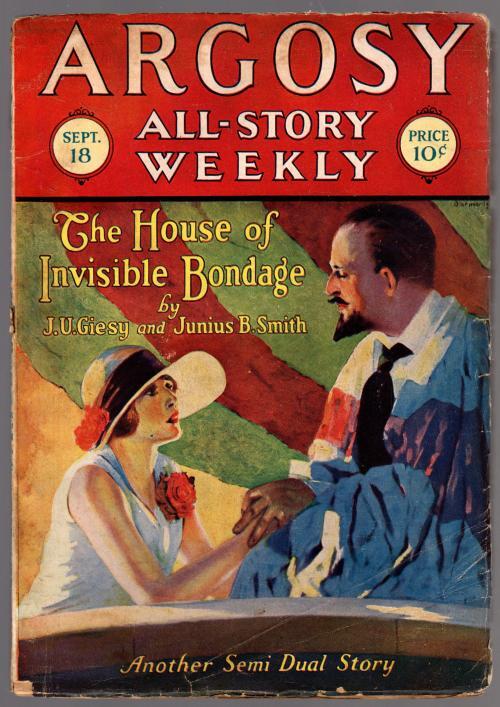 Argosy Sep 18 1926 J.U. Giesy, Junius B. Smith, Fred MacIsaac,