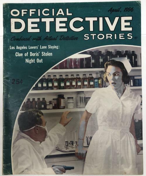 Official Detective Stories April 1956: Brinks Robbery