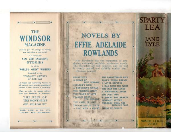 Sparty Lea by Jane Lyle (First Edition) Ward Lock File Copy