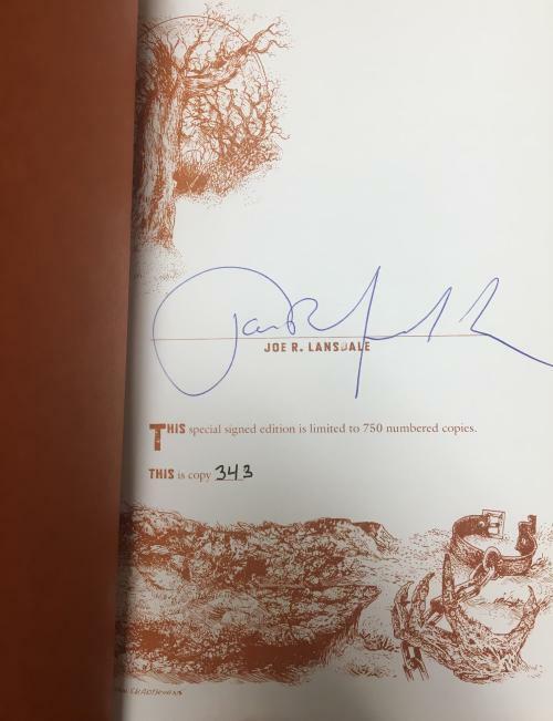 Unchained and Unhinged by Joe R. Lansdale (Limited Edition) Signed