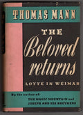 The Beloved Returns by Thomas Mann HC w/DJ- High Grade
