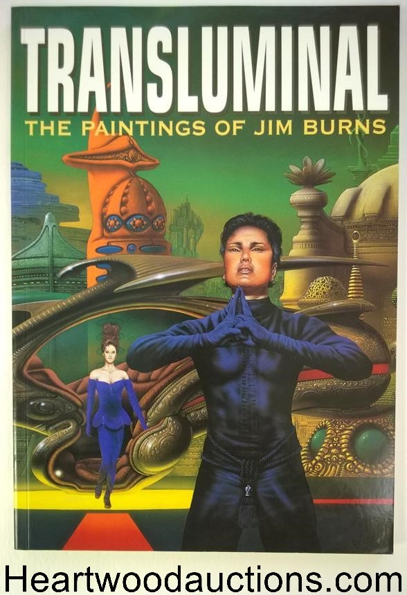 Transluminal: The Paintings of Jim Burns by Jim Burns (Sc-Fi Art)
