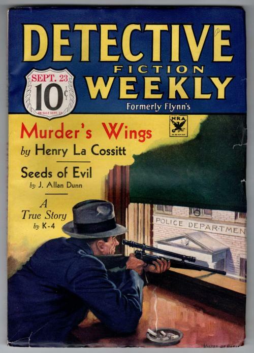 Detective Fiction Weekly Sep 23 1933 J. Allen Dunn