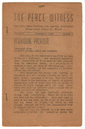 The Peace Witness Vol. 5 #3 1942