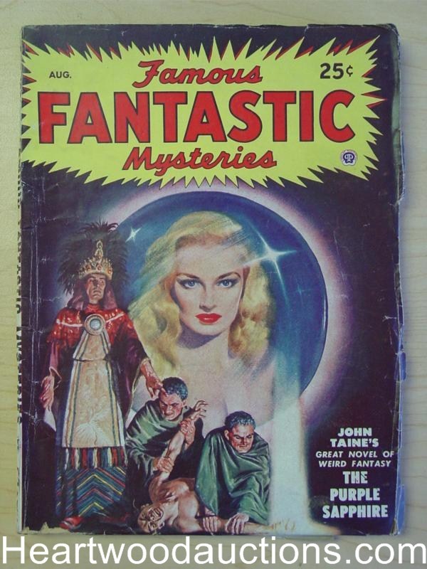"Famous Fantastic Mysteries" August 1948