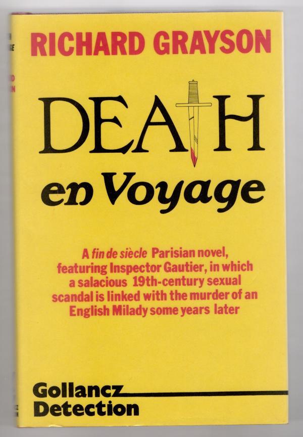 Death en Voyage by Richard Grayson (First UK Edition) File Copy