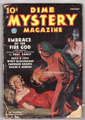 Dime Mystery Feb 1936 Tom Lovell Bondage Cover - Pulp