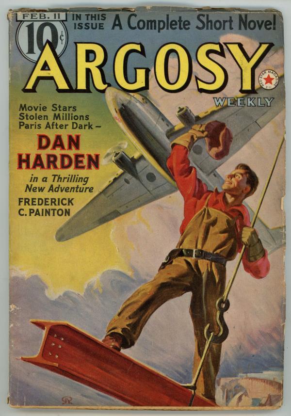 Argosy Feb 11, 1939 Edgar Rice Burroughs The Synthetic Men of Mars part 6