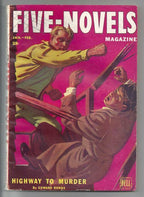 Five-Novels Magazine Jan-Feb 1947 Pulp Ronns; Scholz