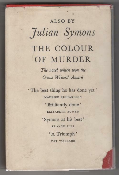 The Progress of a Crime by Julian Symons; (First Edition) ; True First Issue;...