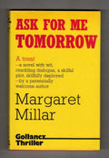 Ask For Me Tomorrow by Margaret Millar (First UK Edition) Gollancz Thriller