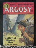 Argosy Jan 27, 1934 Ray Cummings  Sci-Fi, Max Brand