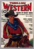 Thrilling Western May 1936 Richard Lyon Cover Art Pulp