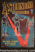 Astounding Dec 1931 H.W. Wesso cvr, Ray Cummings, Murray Leinster