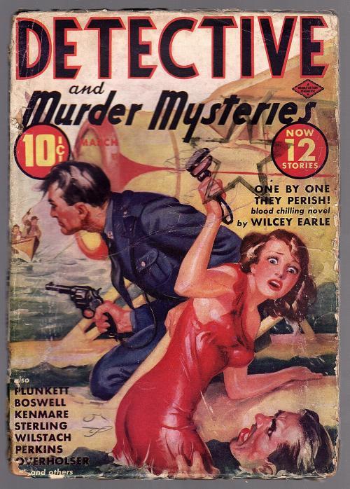 Detective and Murder Mysteries Mar 1939 First issue 2nd series - Pulp