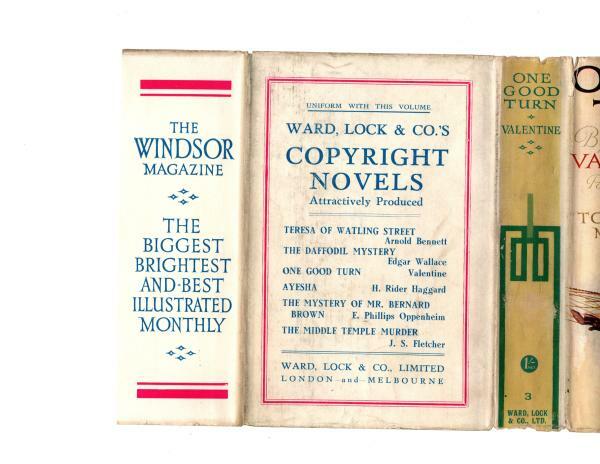 One Good Turn by Valentine (First Edition) Ward Lock File Copy