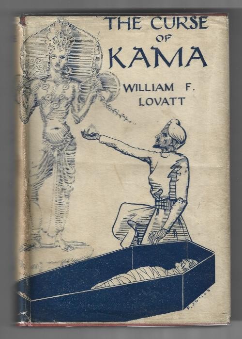 The Curse of Kama by William F. Lovatt (First Edition) Rare