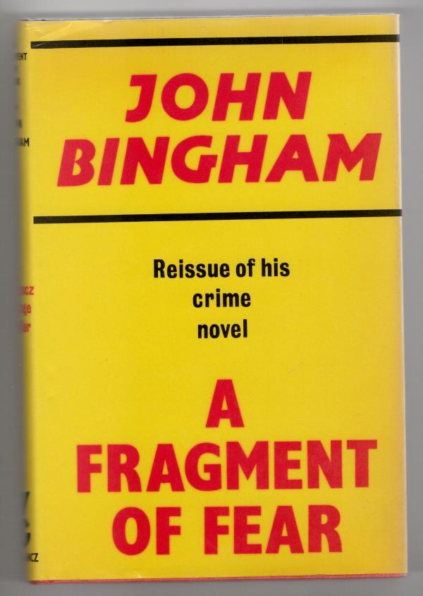 A Fragment of Fear by John Bingham (File Copy)