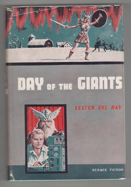 Day of the Giants by Lester del Rey (First Edition) Ed Emshwiller Cvr