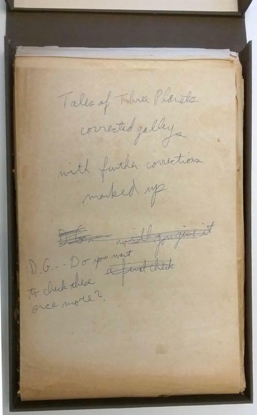 Tales of Three Planets (Unbound Galleys) by Edgar Rice Burroughs