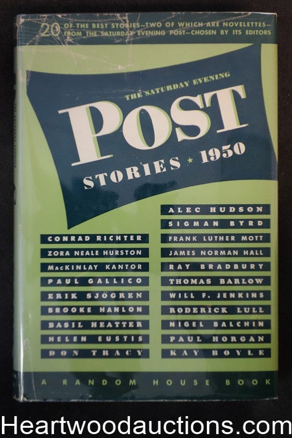 The Saturday Evening Post Stories by Ray Bradbury Inscribed by Editor