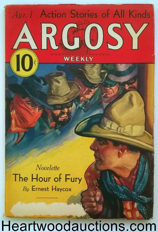 Argosy Apr 01, 1933 Burroughs Lost of Venus 5/7, Max Brand