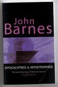 Stock Image Apocalypses and Apostrophes by John Barnes (1st Trade PBK)
