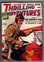 Thrilling Adventures Nov 1938 Pulp Ralph Oppenheim; E. Hoffman Price