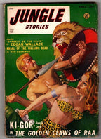 Jungle Stories Fall 1948 GG cover art w/ Ki-Gor Cover story