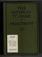 The Pathway to Fame by Paul Trent (First Edition) Hubin Listed, Ward File Copy