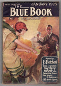 Blue Book Jan 1925   Agatha Christie - Hercule Poirot - Pulp
