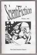 ScientiFiction Winter 1993 First Fandom Sci-fi Fanzine Erle Korshak's Copy