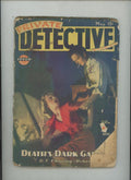 Private Detective May  1945 Death's Dark Garden - Pulp
