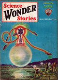 Science Wonder Stories Jan 1930 Paul Cvr; Miles Brueur; David Keller; Ed Earl...