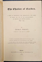 The Chalice Of Carden by Thomas Wright (First Edition) Rare