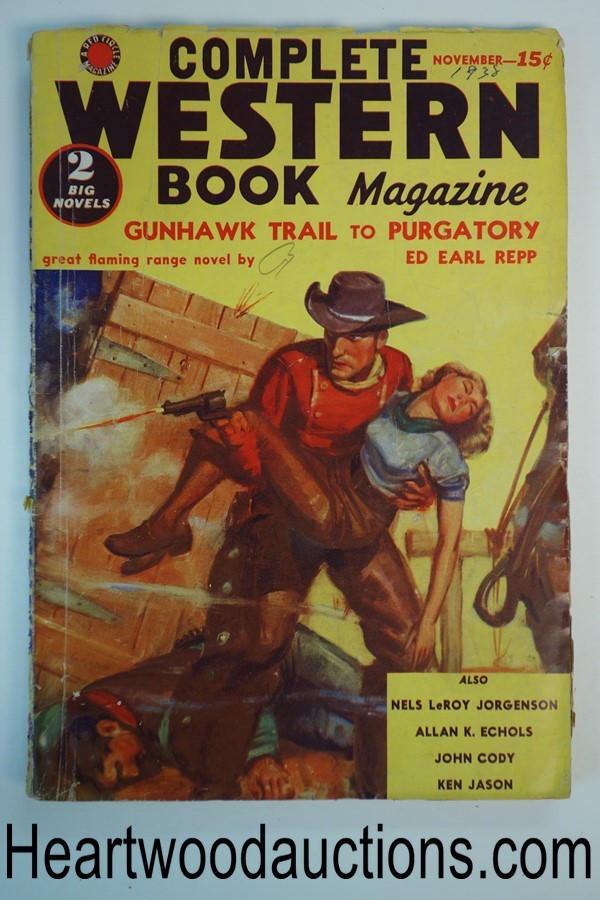 Complete Western Book Nov 1938 Ed Earl Repp GGA Cvr